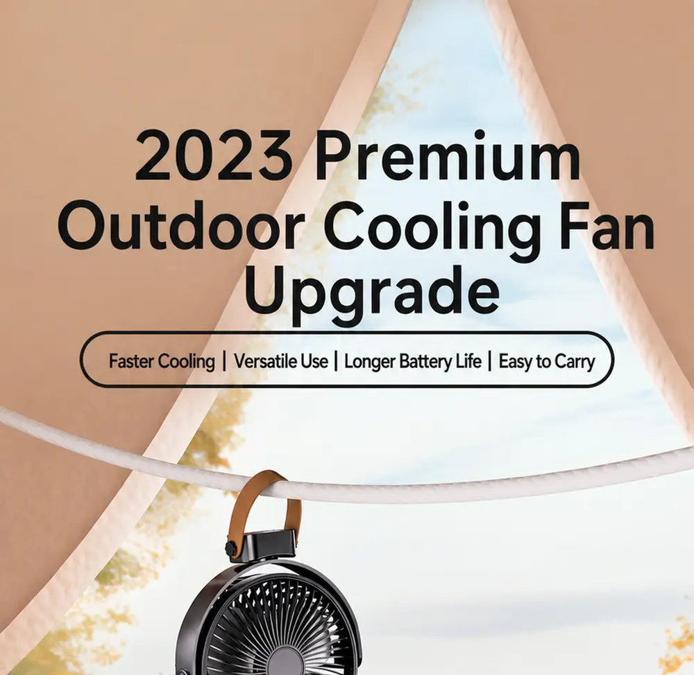 K18 Outdoor-Stativventilator – Produktdetail 2