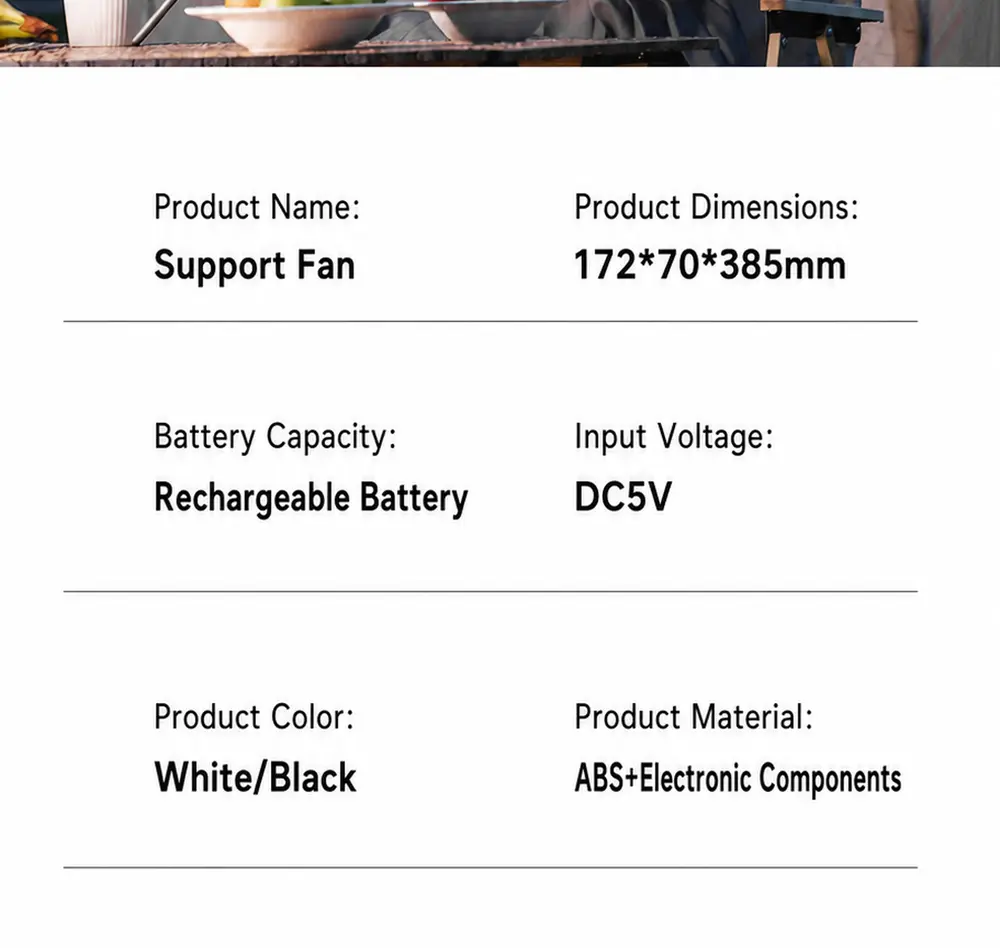 K18 Outdoor-Stativventilator – Produktdetail 26