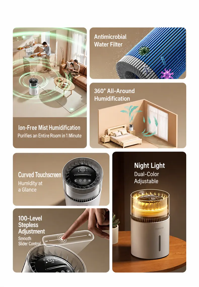 K50 Humidificateur sans brume – détail du produit 4