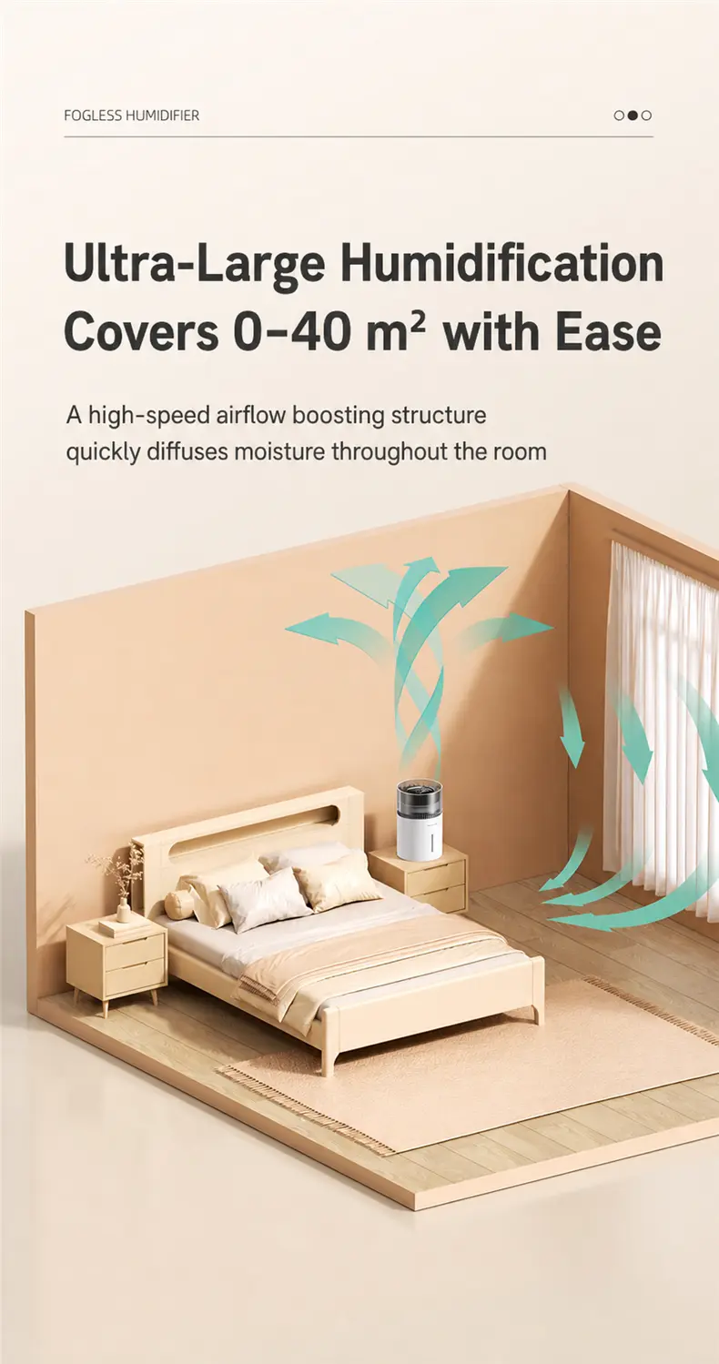 K50 Humidificateur sans brume – détail du produit 12