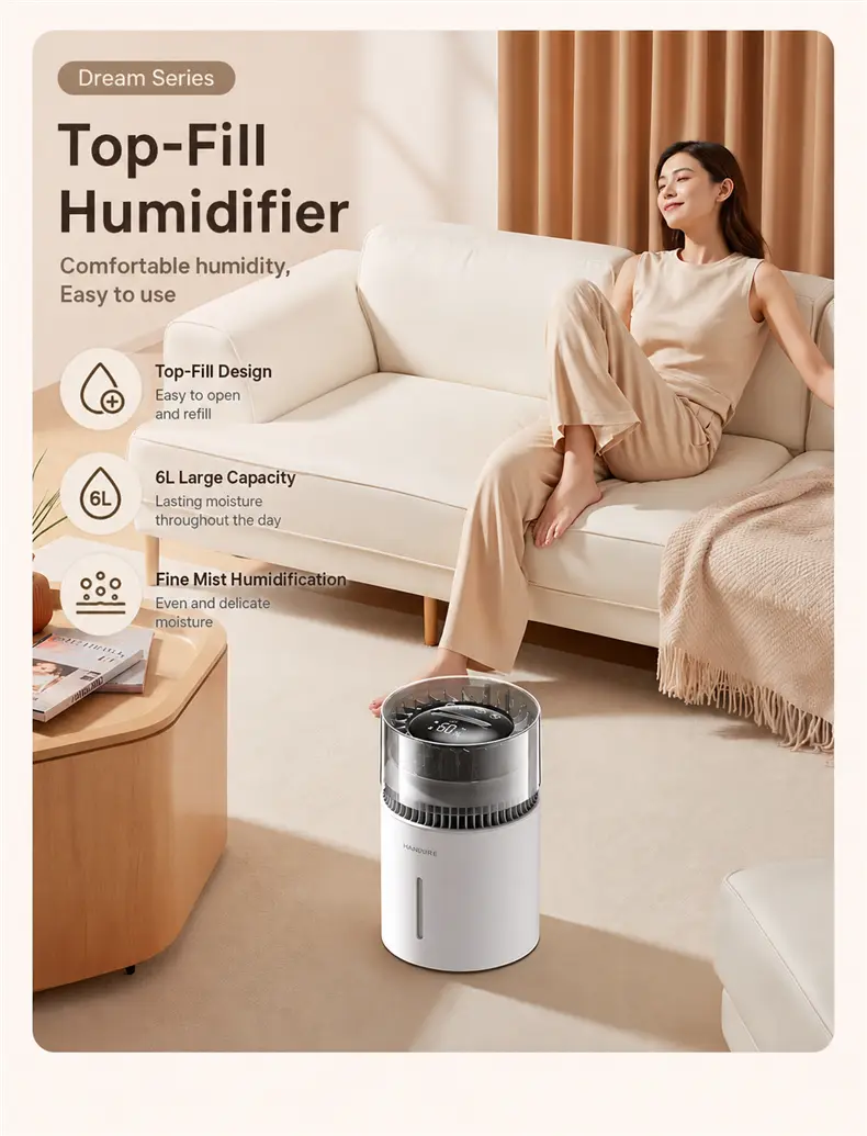 K50 Humidificateur sans brume – détail du produit 19