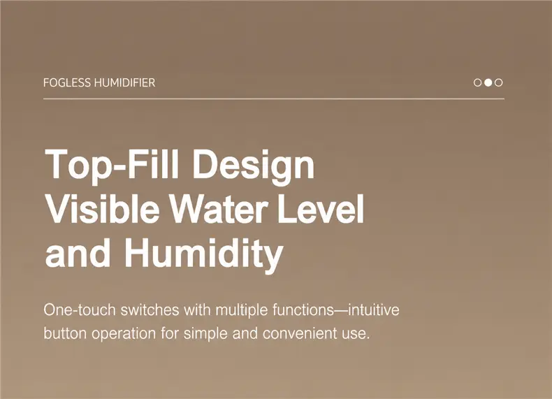 K50 Humidificateur sans brume – détail du produit 26