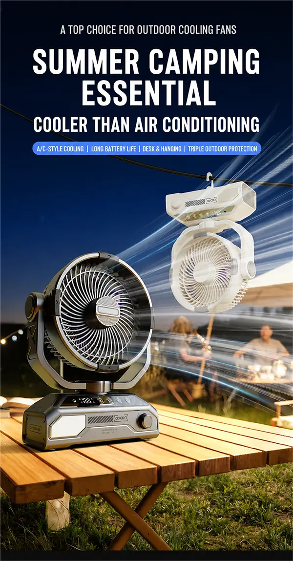 S11 Ventilateur d’extérieur oscillant – détail du produit 1