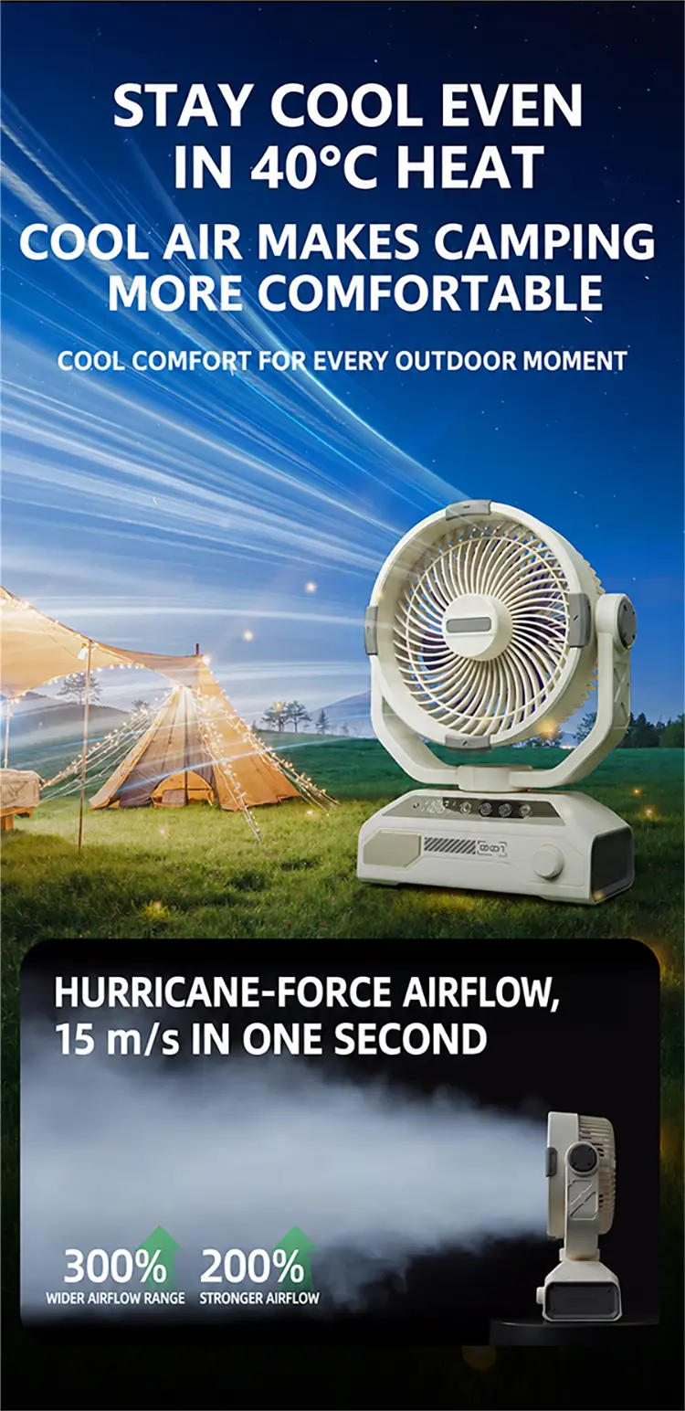 S11 Ventilateur d’extérieur oscillant – détail du produit 15