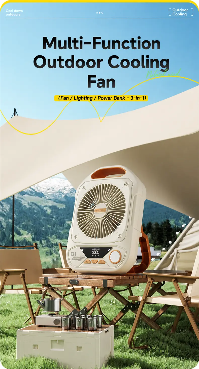 S9 Ventilatore portatile per esterni – dettaglio del prodotto 2