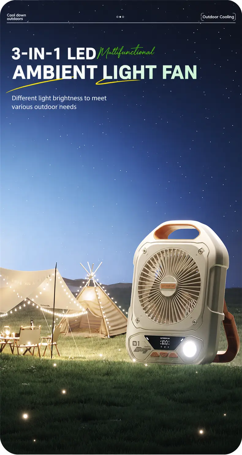 S9 Ventilatore portatile per esterni – dettaglio del prodotto 11