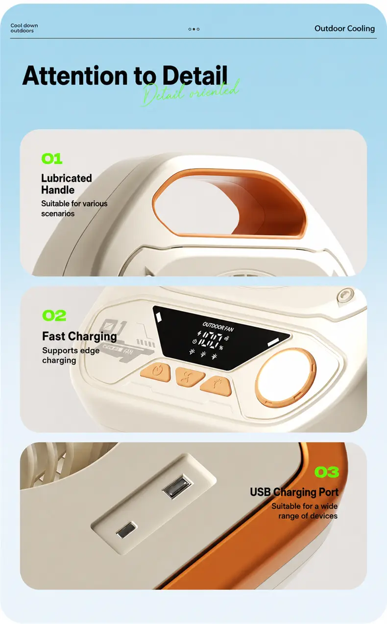 S9 Ventilatore portatile per esterni – dettaglio del prodotto 18