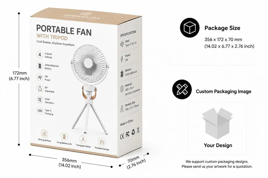 K18 Outdoor Tripod Fan thumbnail 4