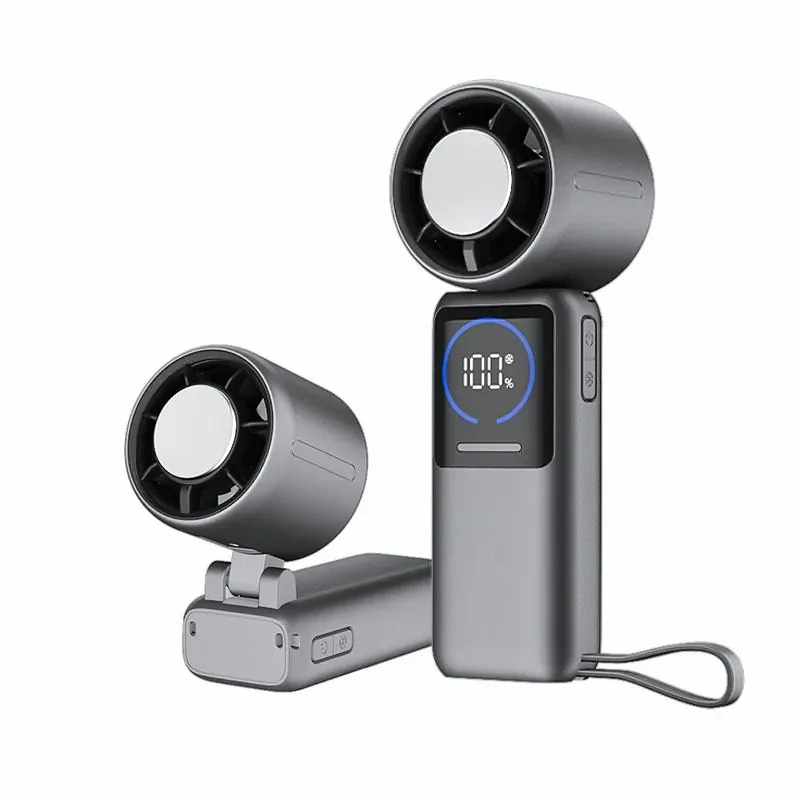 K36 Handheld Cooling Power-Bank Fan – handheld fans manufacturer, view 1