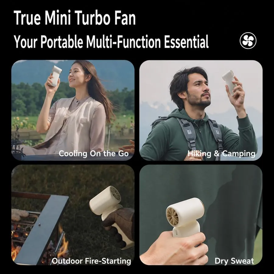 S18 Handheld Powerful Turbo Fan thumbnail 3