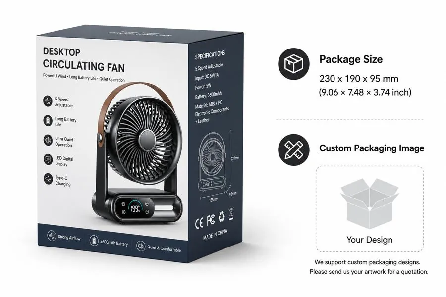 S26 Desk Fan thumbnail 5